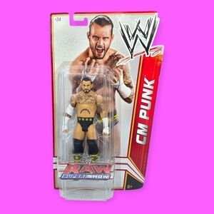WWE CM Punk Raw Supershow Wrestling Action Figure